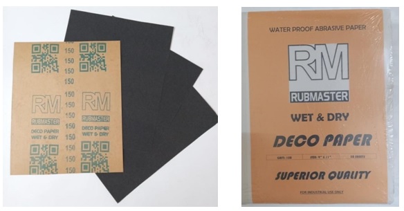 RUBMASTER DECO WATER PROOF PAPER